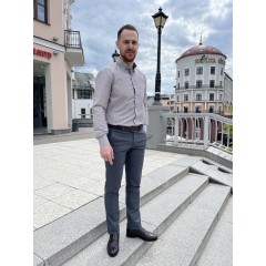 Брюки графитовые casual