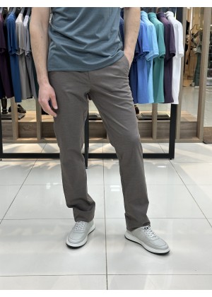 Брюки casual песочного цвета