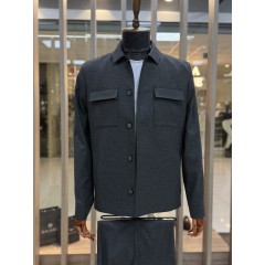  Костюм casual графитовый